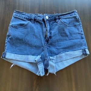 PacSun Super High Rise Jean Shorts